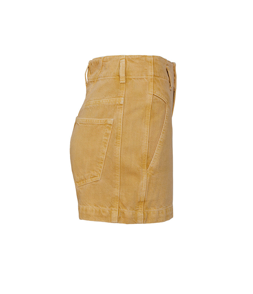 isabel-marant-short-denim-coton-poches