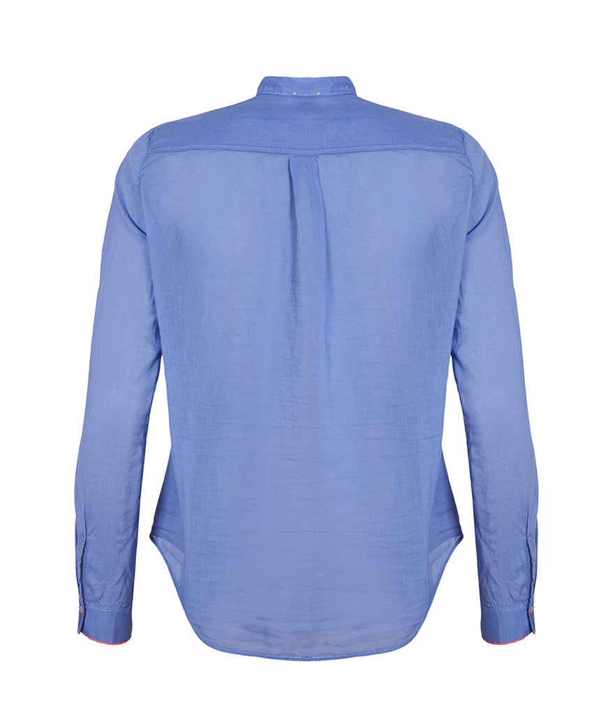 dos-legere-col-tunisien-chemise-brodes