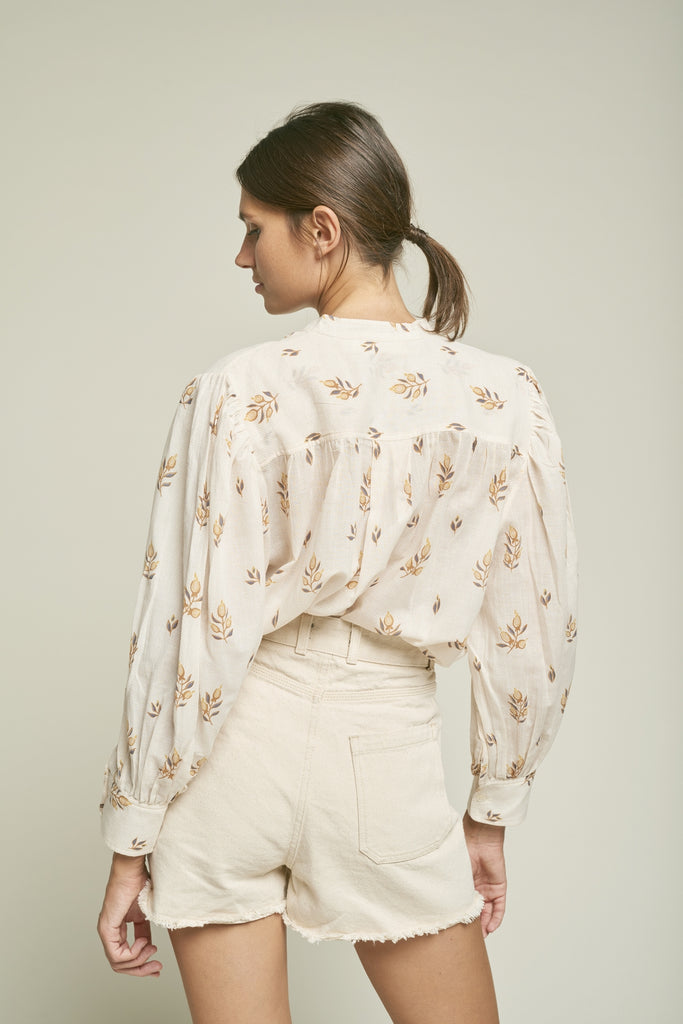 dos-inde-coton-artisanal-chemise-fleurie