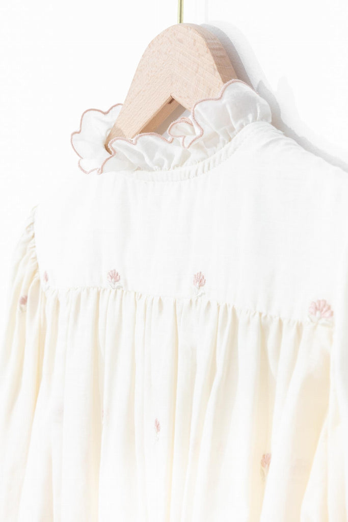 fleurs-motifs-dos-plissee-coton-chemisier